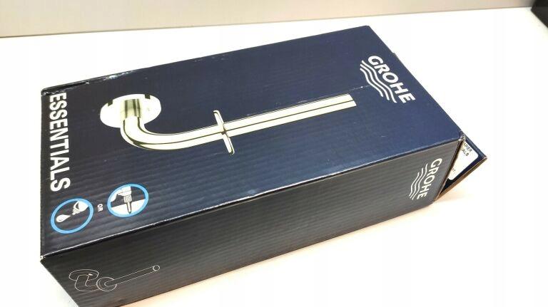 Uchwyt na zapasowy papier toaletowy ścienny GROHE Essentials metalowy chrom