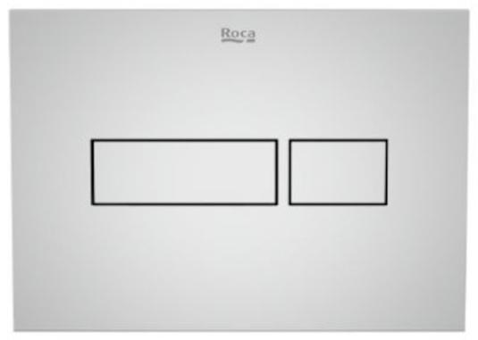 ROCA Zestaw Stelaż podtynkowy DUPLO WC NOVA z przyciskiem PL NV1 chrom