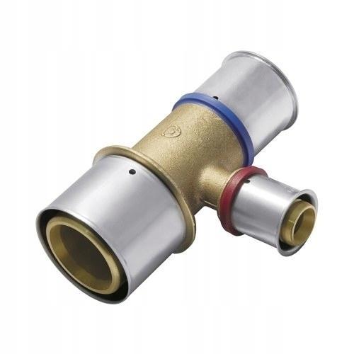 Trójnik redukcyjny mosiężny ultraPRESS - 20/25/20