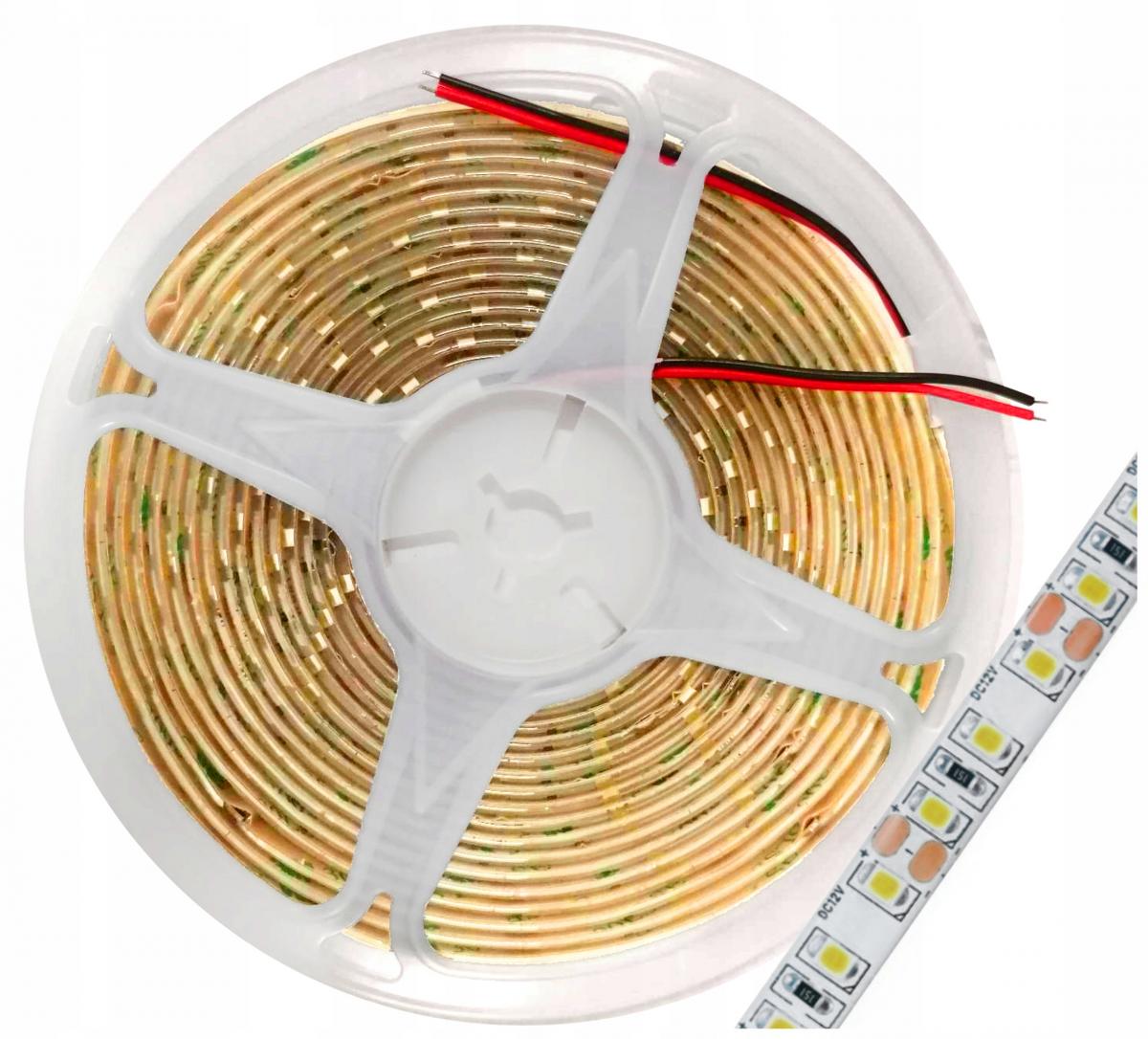Taśma LED NEXTEC ST / 12V / 2835 / 4,8W / 60 LED / IP63 / 3000K +/-200K / 7