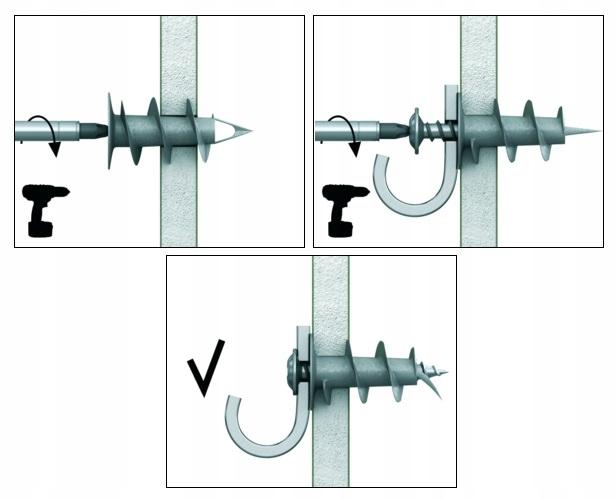 KOELNER Kołek do gipsokartonu driva-02 metal