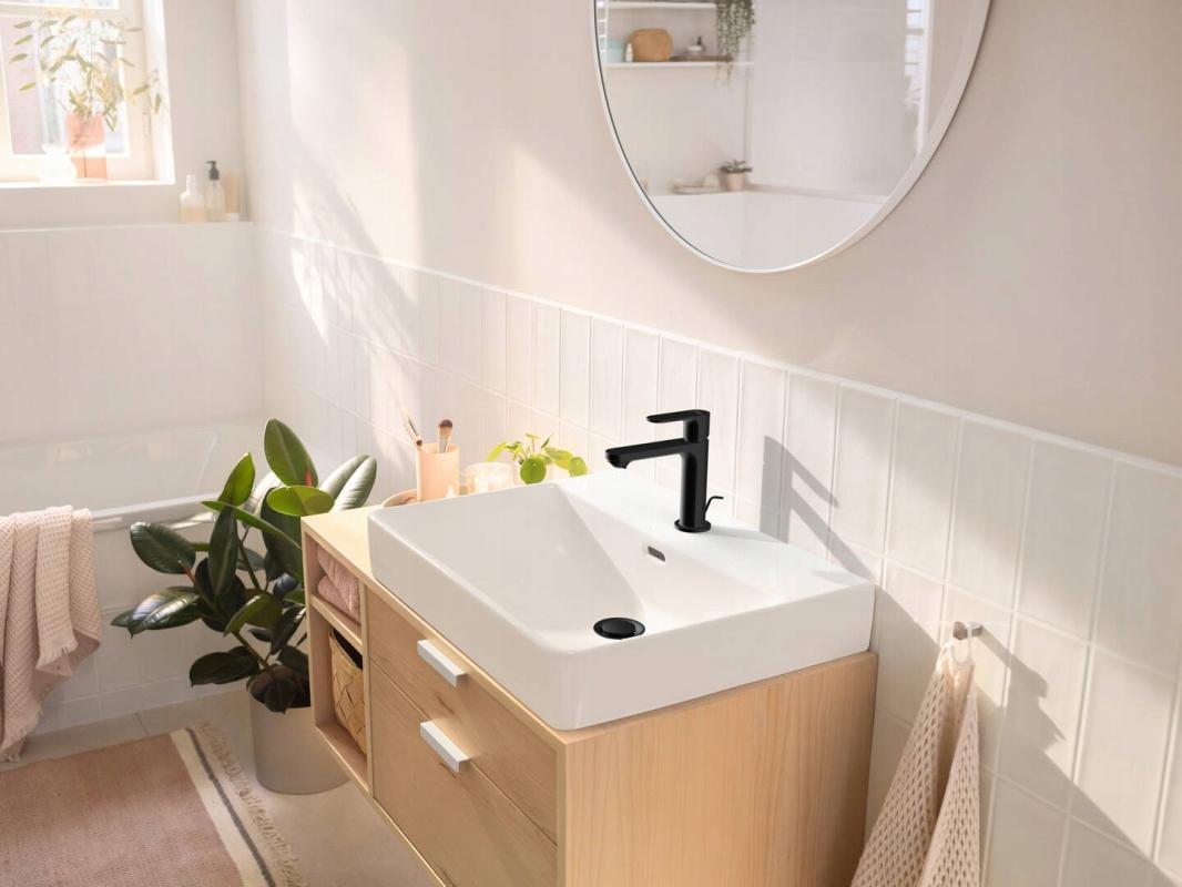 Bateria umywalkowa stojąca HANSGROHE REBRIS S 240 1-uchwyt. 1-otw. chrom