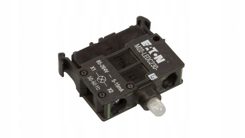 EATON Oprawka M22-LEDC230-G dioda LED zielona montowana do dna