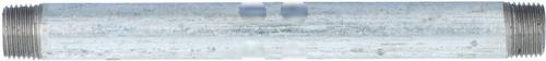 Sztucer stalowy ocynkowany 1 dł.0.40m dwustronnie gwintowany