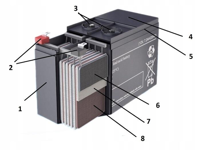 MPL POWER MW Power Akumulator AGM AGM 12V/45Ah 10-12 lat