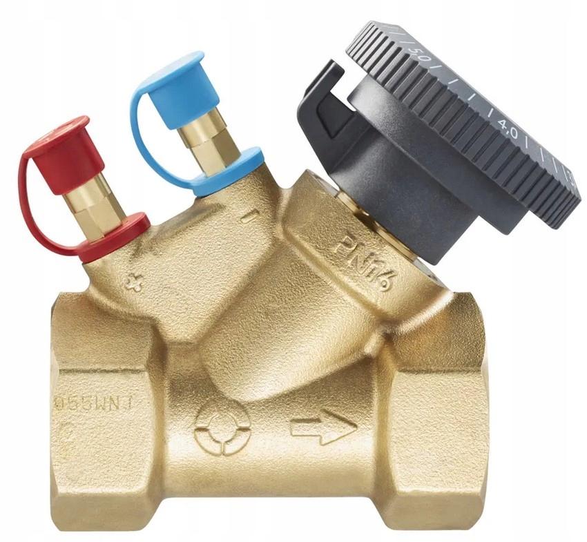 Zawór regulacyjny OVENTROP HydroCom V DN 32 GW 1 1/4 PN 16 Kvs 13 m3/h