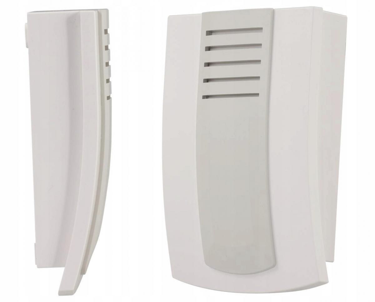 ZAMEL Dzwonek jednotonowy elektroniczny, DNS-902/N 230V, ecru