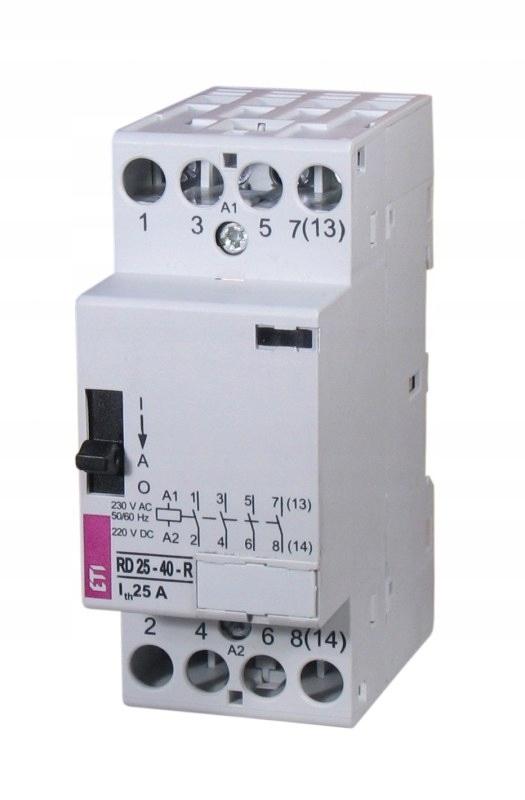ETI Stycznik modułowy RD 25-40-R-24V AC/DC