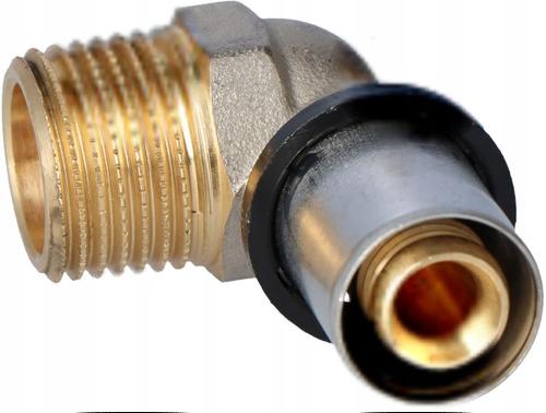 Kolano podłączeniowe PURMO CLEVERFIT z gwintem zewnetrznym 16x1/2 GZ