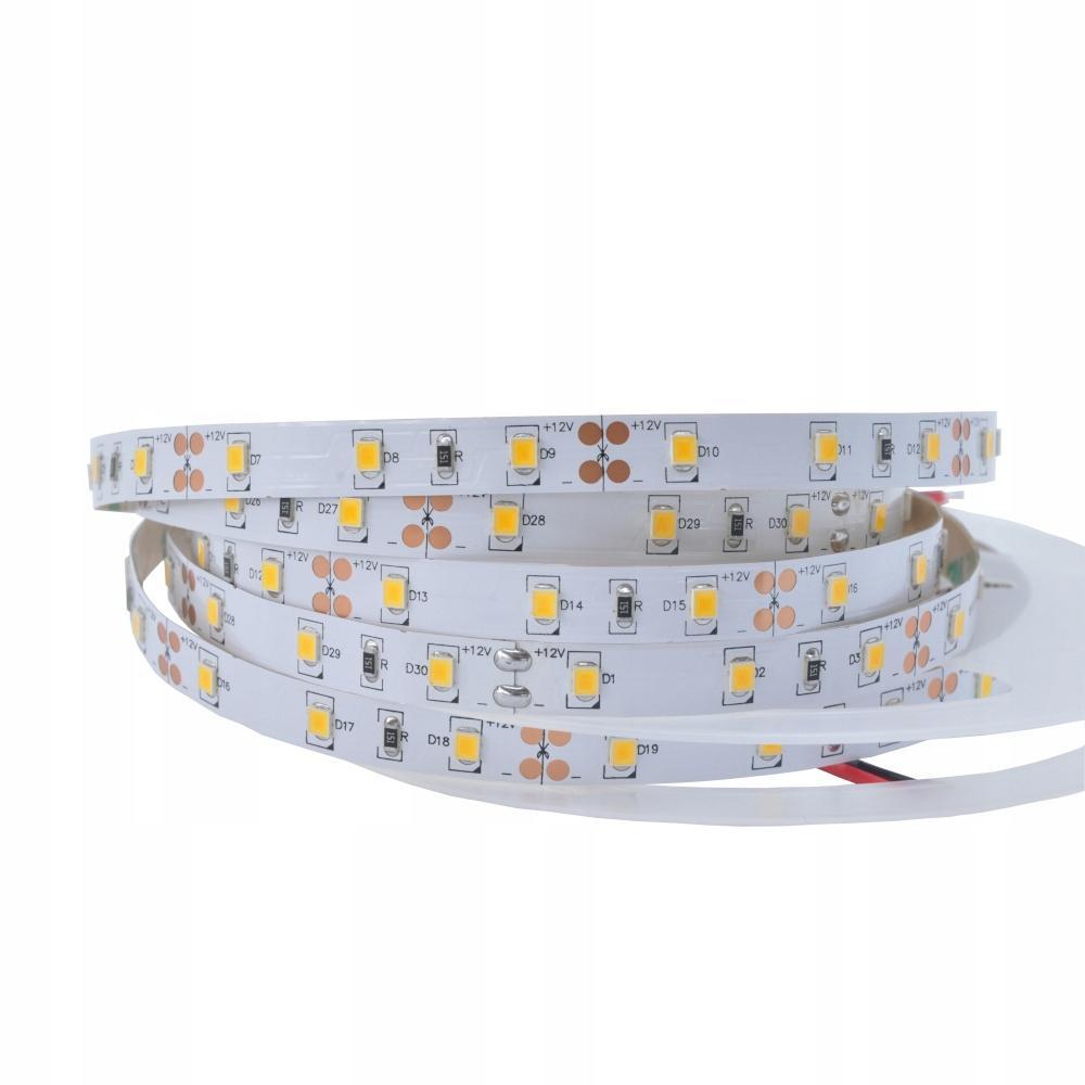 Taśma LED NEXTEC ST / 12V / 2835 / 4,8W / 60 LED / IP20 / 6200K +/-250K / 8