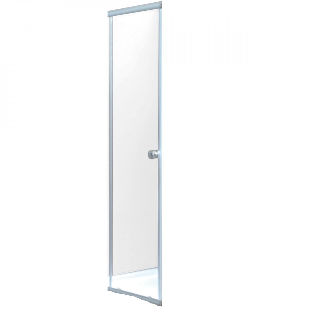 INVENA SZYBA DRZWIOWA DO KABINY PARLA SZKŁO CLEAR 90X90 PROFIL CHROM
