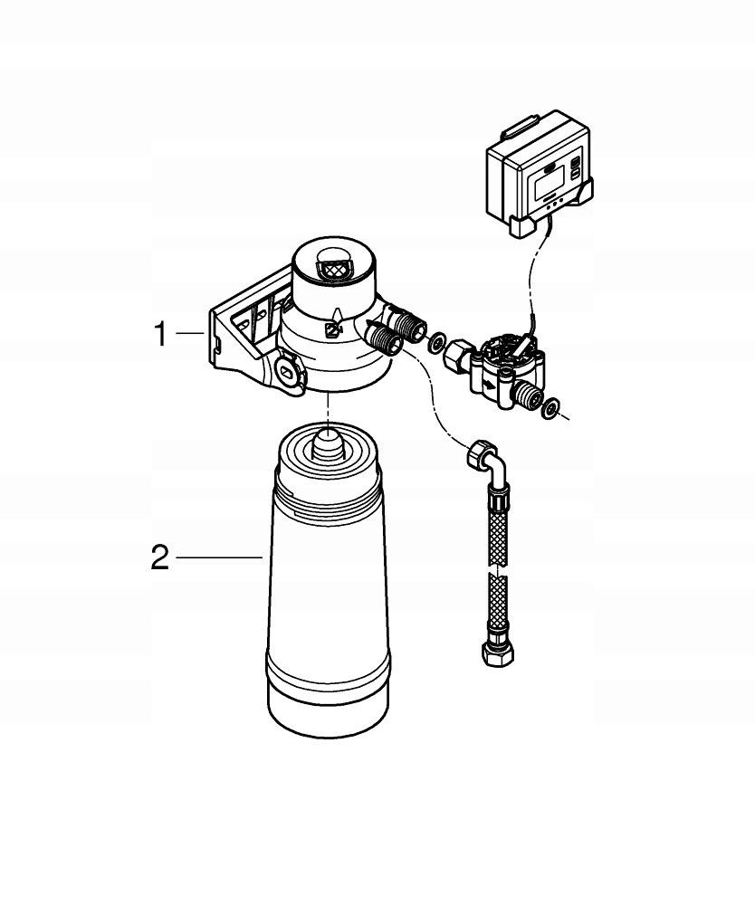 GROHE Filtr GROHE Red chrom