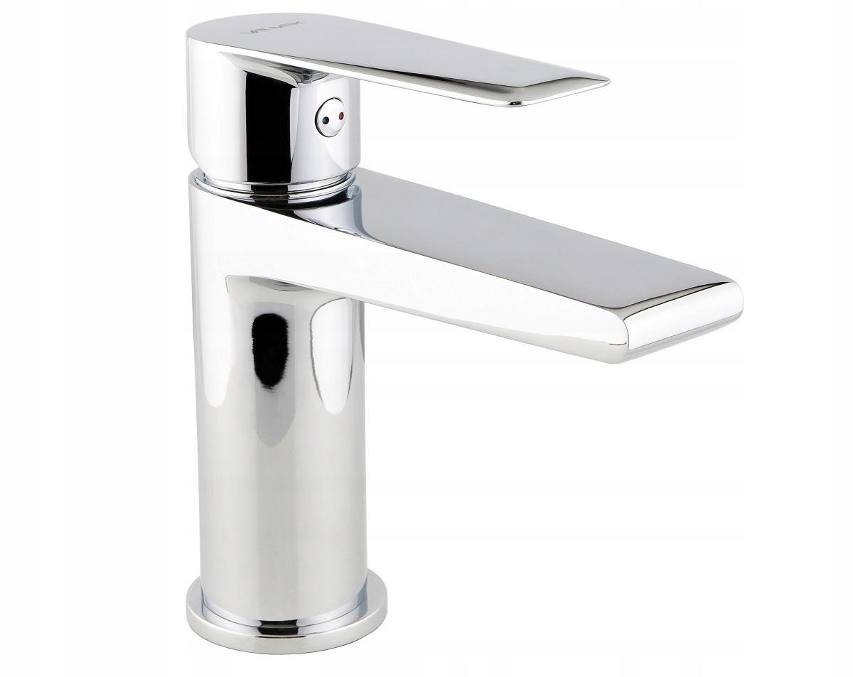 ESTO Bateria umywalkowa stojąca z automatycznym korkiem spustowym