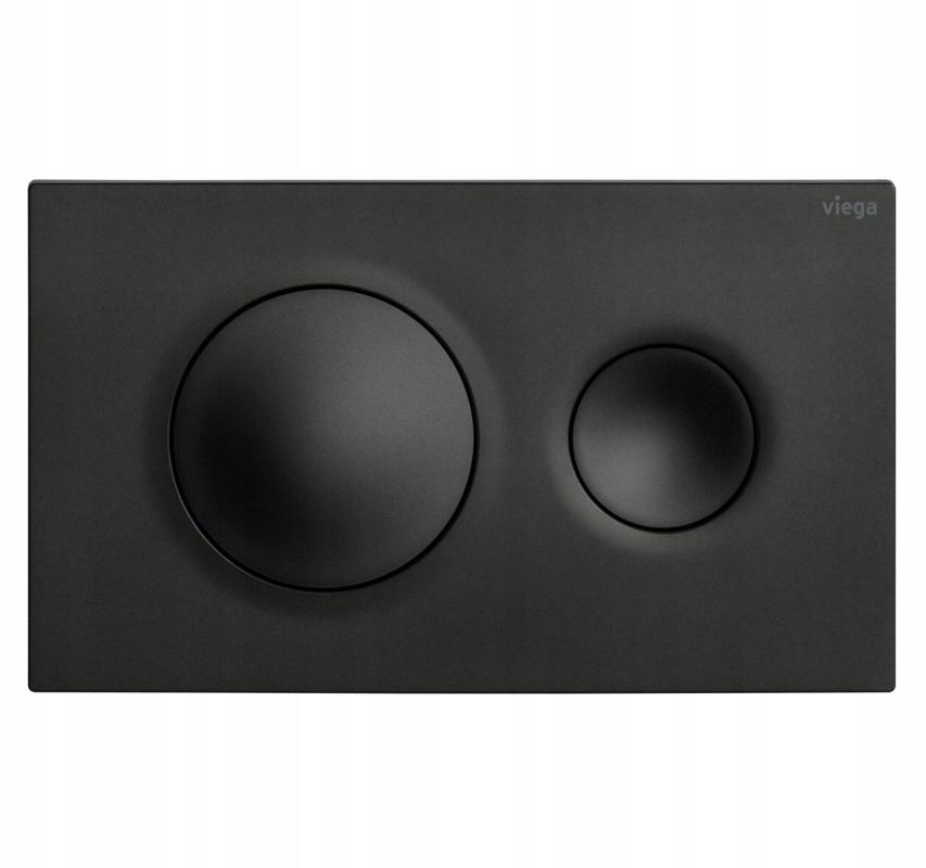 Przycisk VIEGA Visign for Style 20 8610.1 do WC Prevista tworzywo czarny