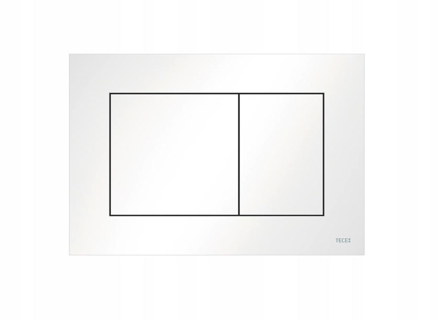 Przycisk spłukujący TECE TECEnow z tworzywa do WC biały 220 x 150 x 5 mm