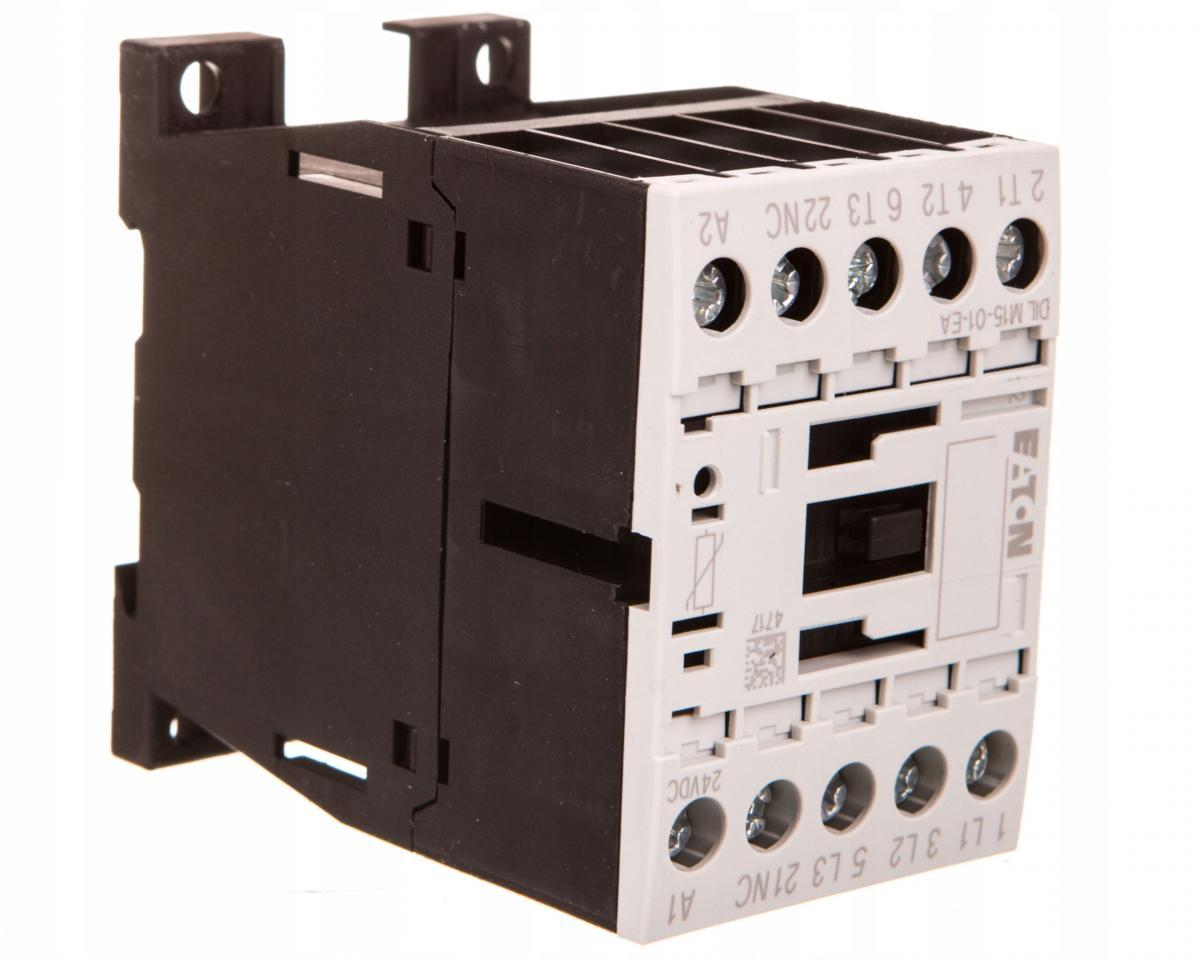 EATON Stycznik 7.5kW/400V, sterowanie 24VDC DILM15-01-EA(24VDC)