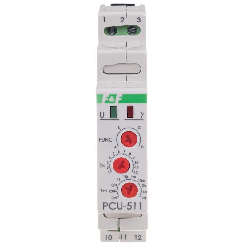 Przek.czasowy 230V AC / 24 V AC/DC uniwersalny zakres czasowy 0,1s÷24h Un=2