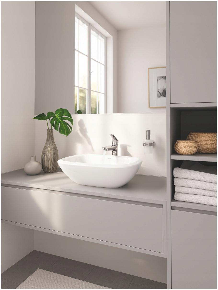 GROHE Bateria umywalkowa Grohe Eurosmart jednouchwytowa, rozmiar XL, chrom