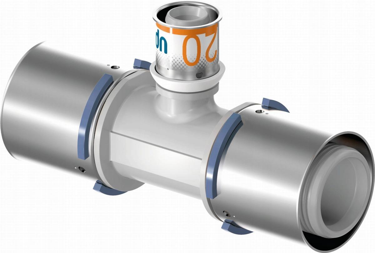 Uponor S-Press trójnik redukcyjny PPSU 40-20-40