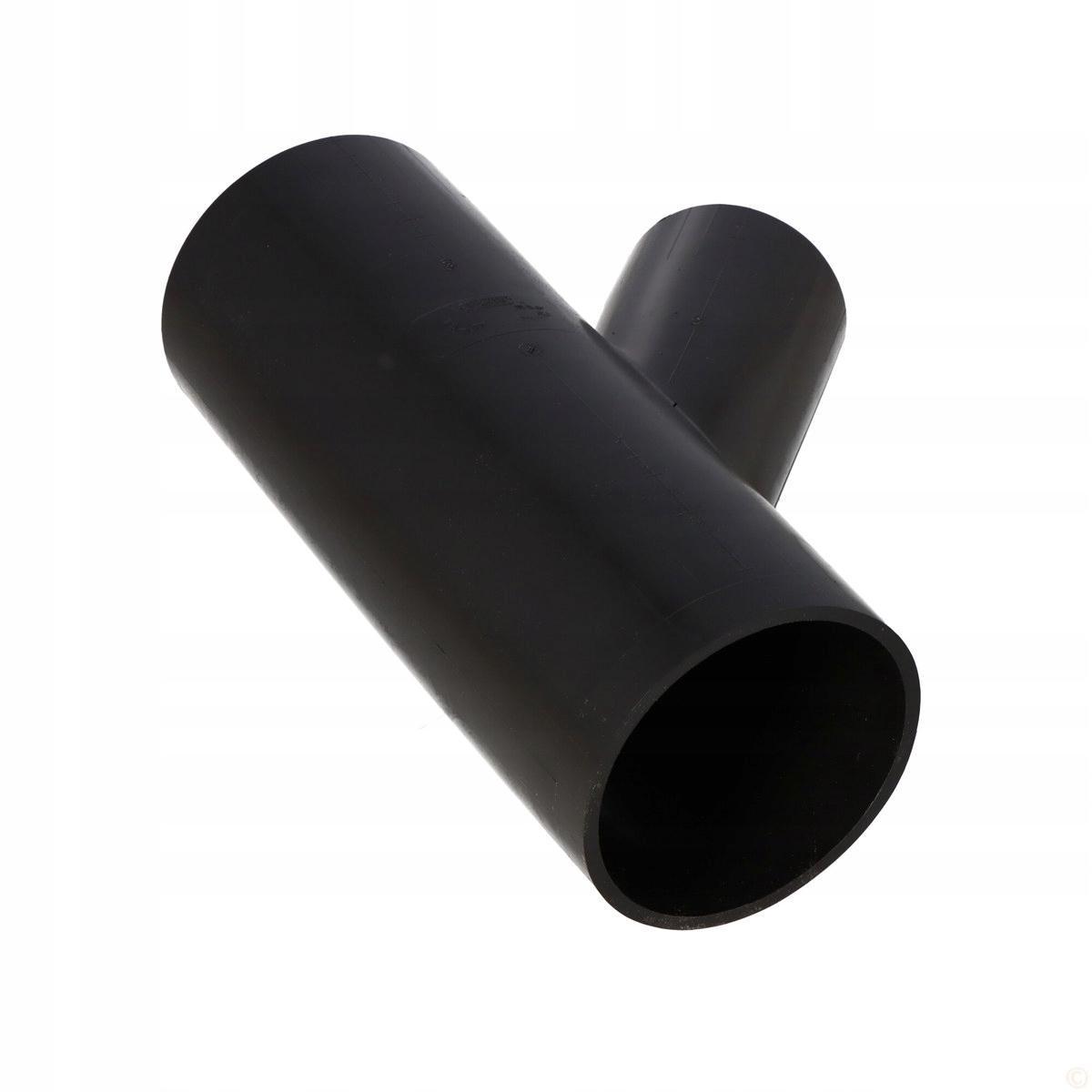 WAVIN Trójnik PEHD 110x75/45 S12.5, kolor czarny, QS (Quick Stream)