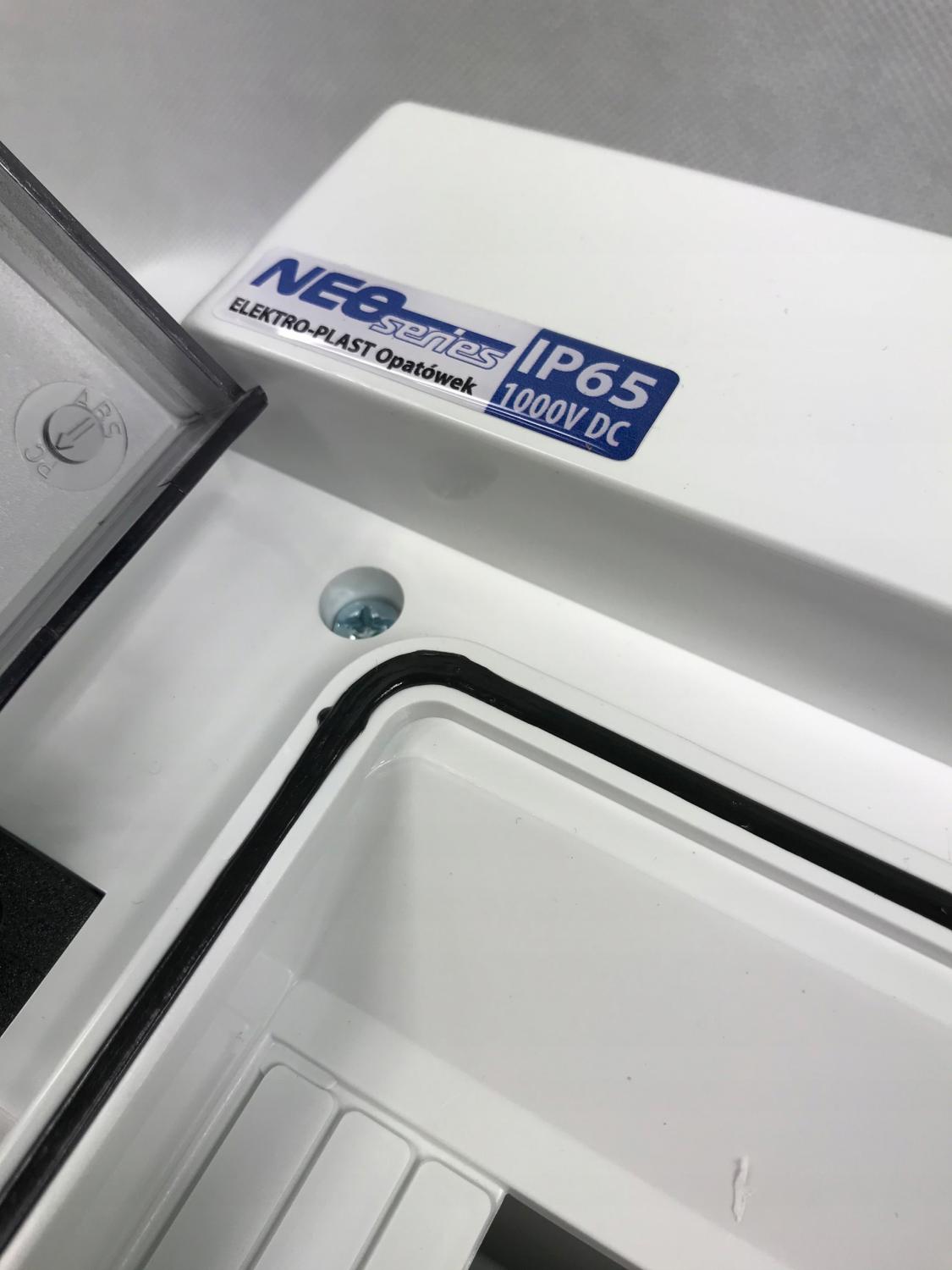 Rozdzielnica GALANT PLUS RN 4/72 IP65 drzwi transparentne N+PE (72 modułowa