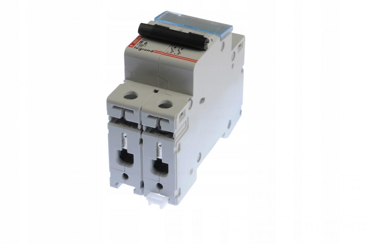 LEGRAND Wyłącznik nadprądowy S 302 2P B 6A 6000A TX3