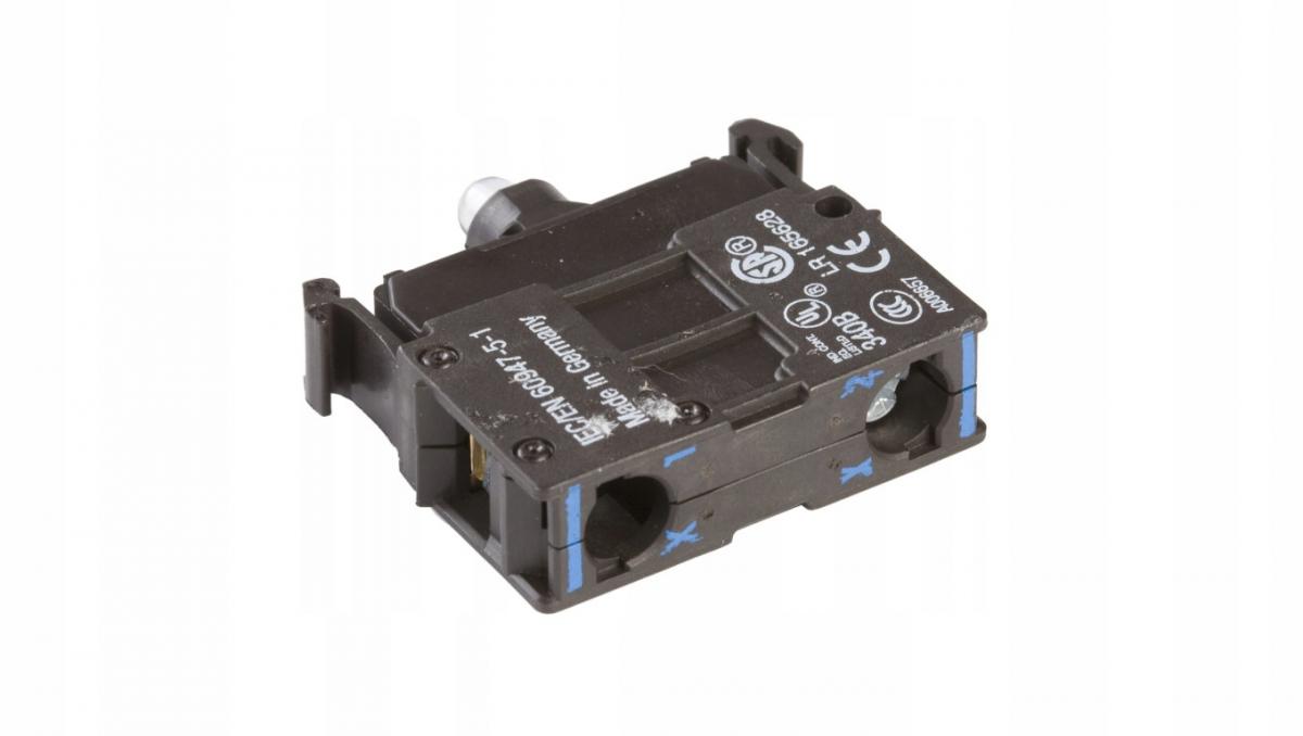 EATON Oprawka M22-LED230-B Dioda LED niebieska U=230V mocowanie przód