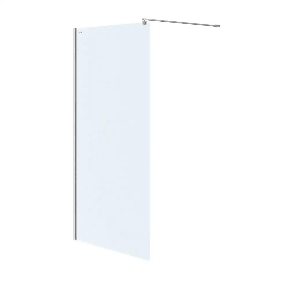 Kabina prysznicowa Walk-In Mille chrom 120 x 200 szkło transparentne