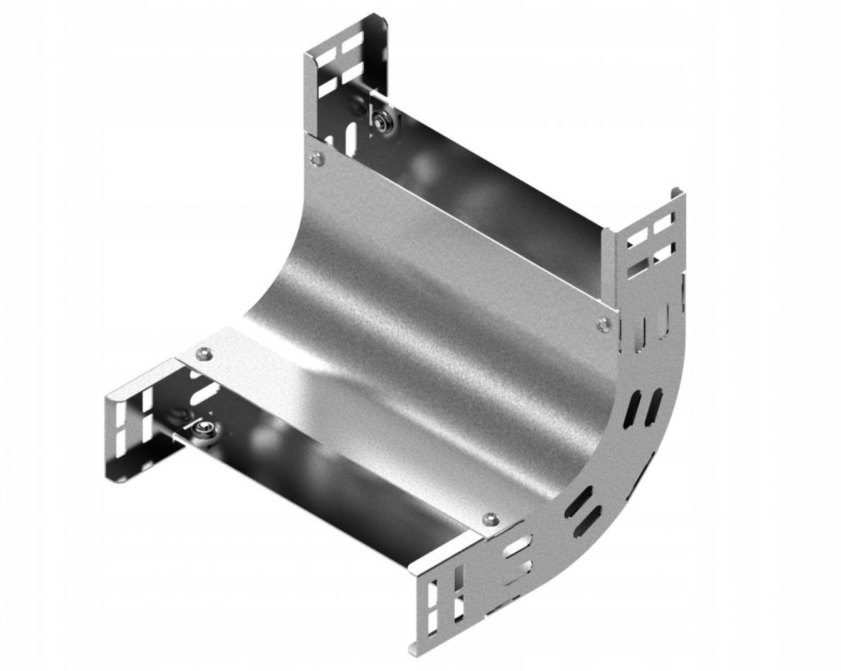 BAKS LUNJ100H60 Łuk 90°