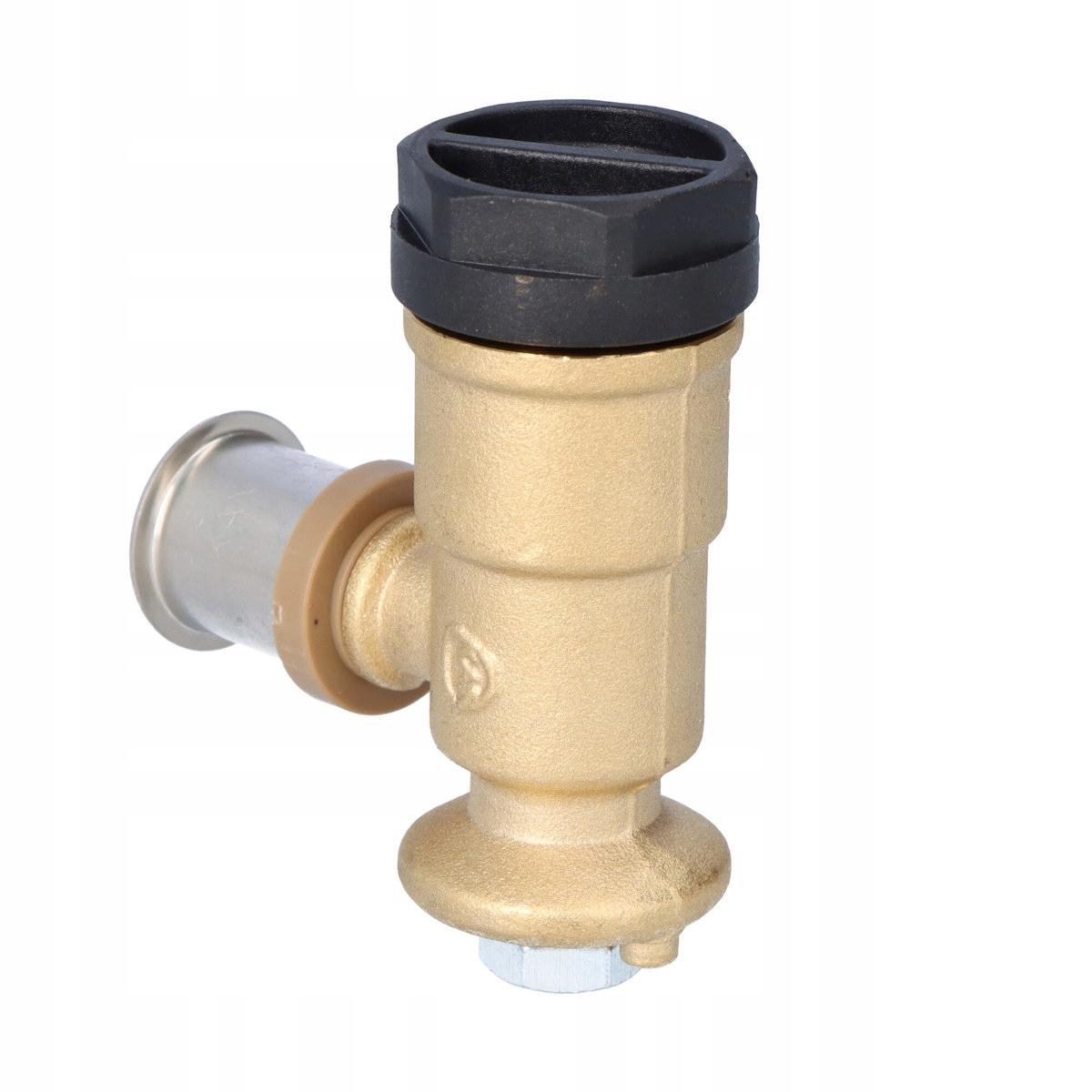 KAN-therm Kolano ścienne mosiężne GW ultraPRESS - 16 Rp1/2 L = 52.5 mm