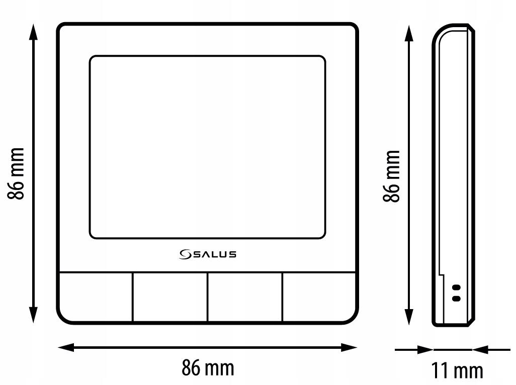 SALUS StartPack Premium RF - zestaw bezprzewodowego sterowania ogrz. Podł.