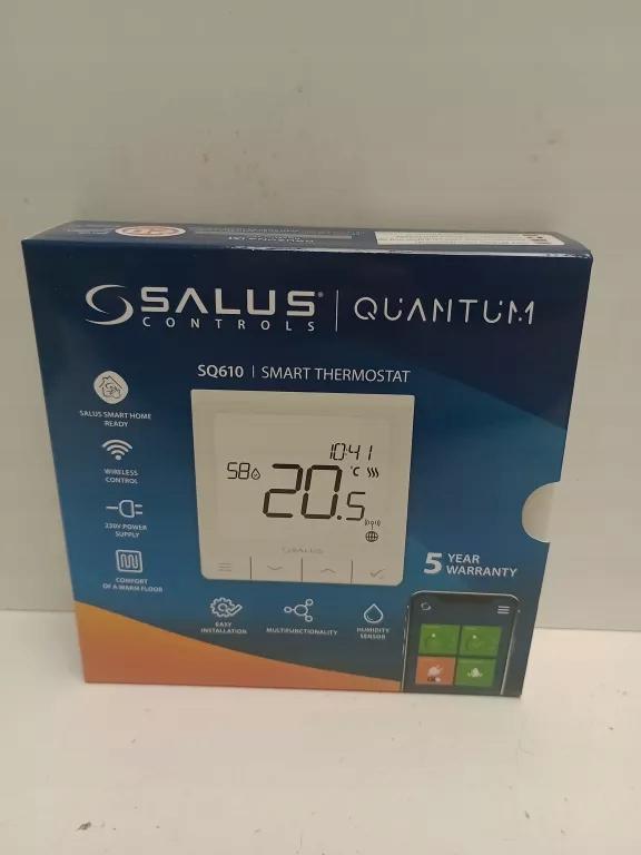 Regulator temperatury przewodowy SALUS SQ610 Quantum, 230V tygodniowy podty