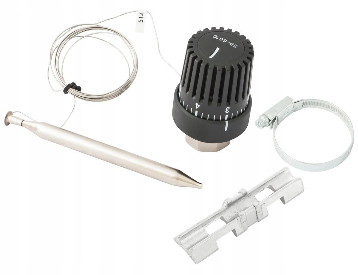 Głowica termostatyczna z przylgą do rozdzielaczy InoxFlow - M30x1.5