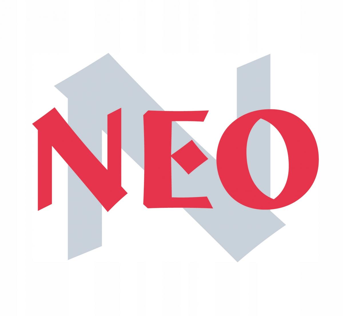 Deszczownica Neo Joko square chrom 1-Funkcyjna z baterią mieszaczową - nowo