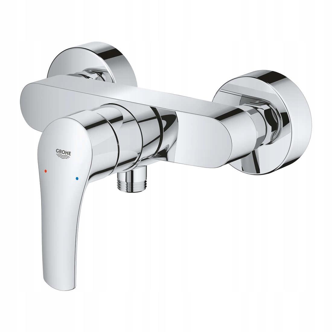 Bateria prysznic ścienna GROHE Eurosmart Cosmopolitan 2otw mosiężna chrom
