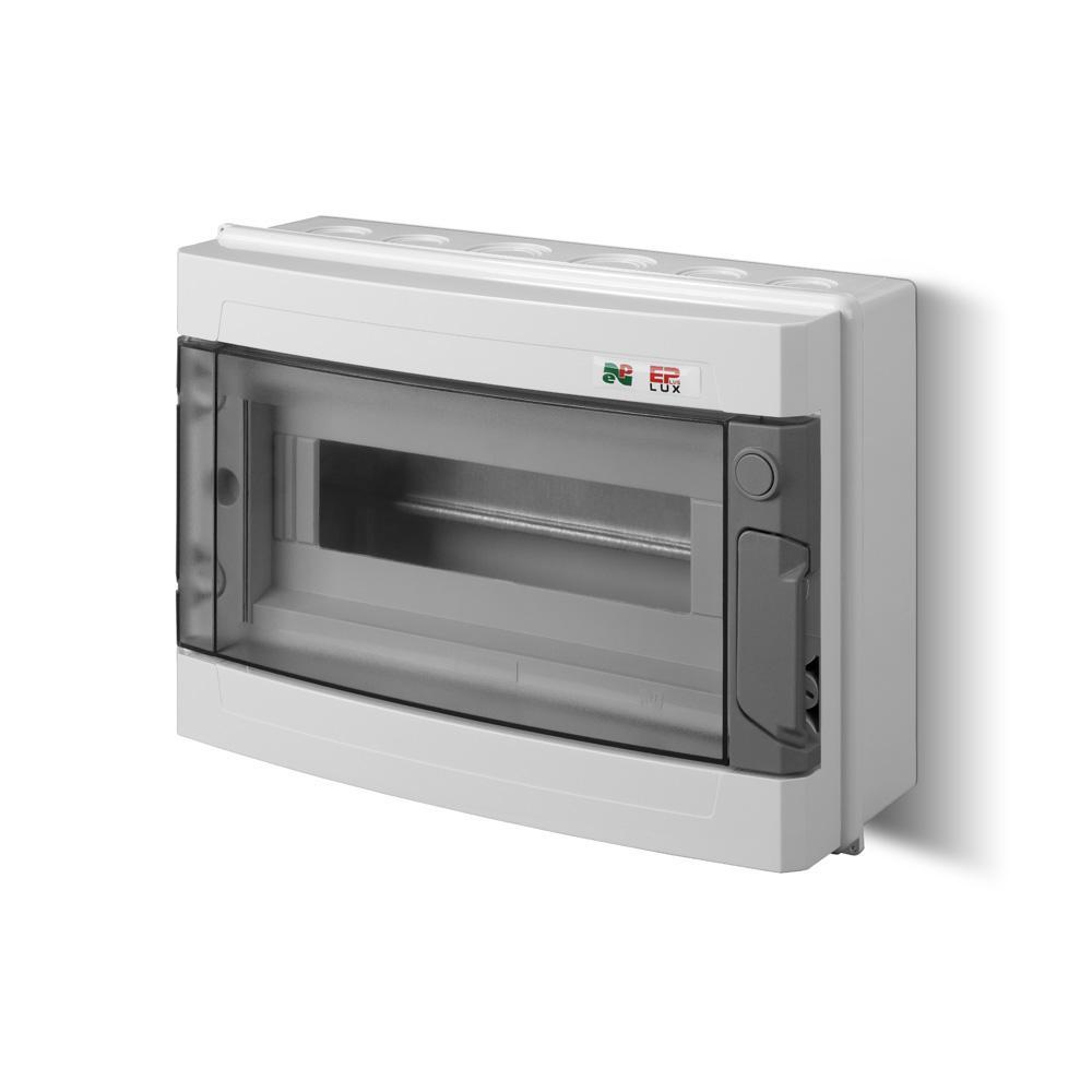 Rozdzielnica natynkowa EP-LUX + 12 modułów PV 1500V DC 1000V AC IP65 z szyn
