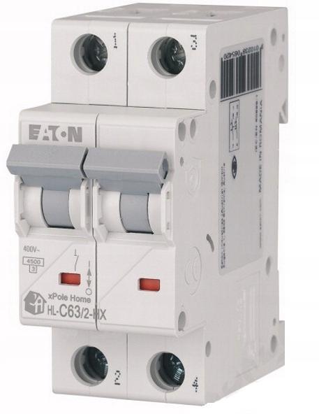 EATON Wyłącznik nadprądowy 6kA HN-C10/2