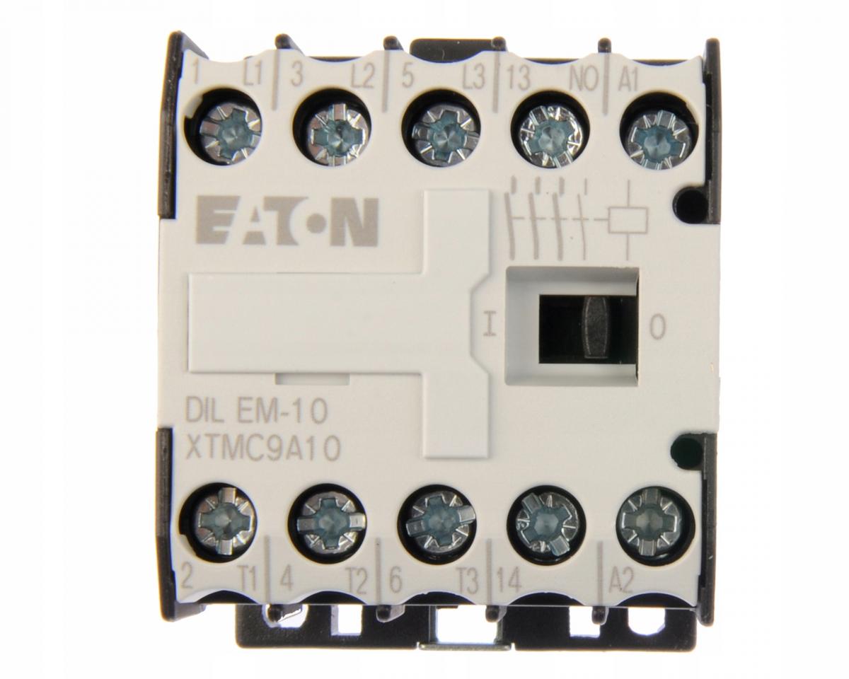 EATON Stycznik AC-3/I=9A P=4kW/ 1Z 0R DILEM-10(24V50/60HZ)