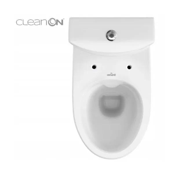 Kompakt 478 Parva New CleanOn 3/5 l,odpływ poziomy, deska duroplastowa woln
