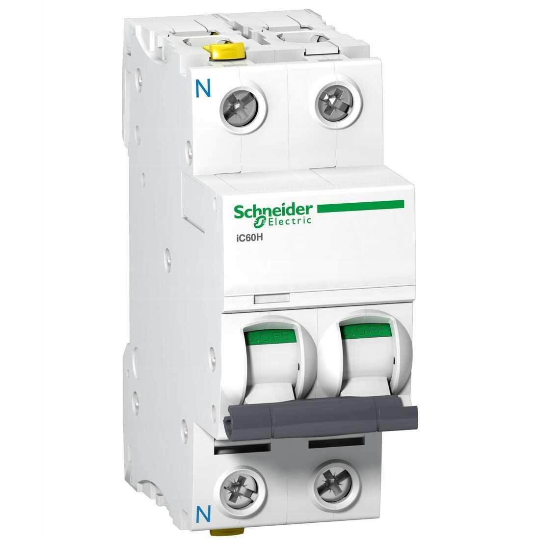 SCHNEIDER ELECTRIC Wyłącznik nadprądowy iC60H-C6-1N C 6A 1N-biegunowy
