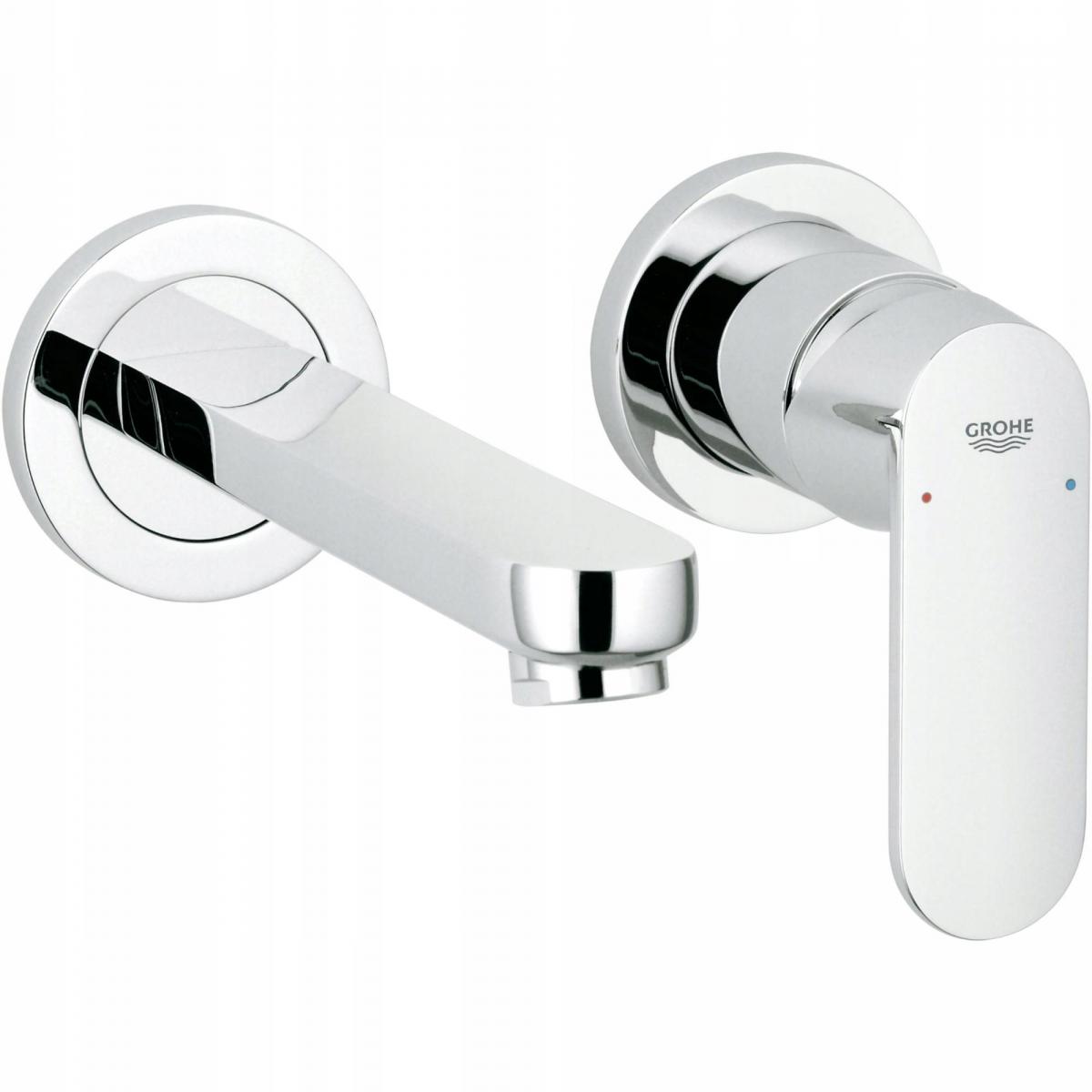 Bateria umywalkowa ścienna HANSGROHE Vernis Shape 1-uchwyt. czarna matowa