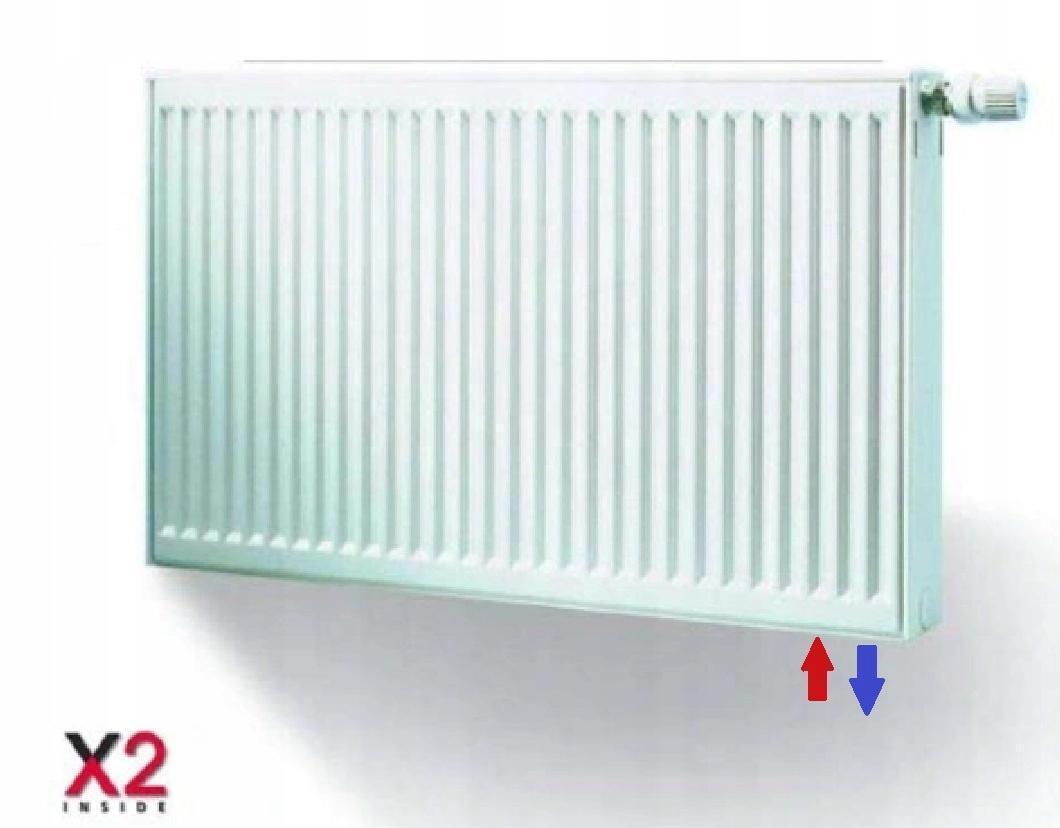 Grzejnik KERMI V33 700X700 moc 1852W CV 33 DOLNY PRAWY X2