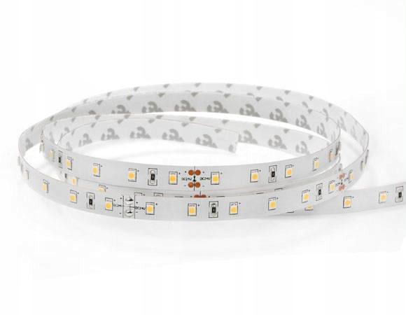 Taśma LED NEXTEC ST / 12V / 2835 / 4,8W / 60 LED / IP20 / 6200K +/-250K / 8