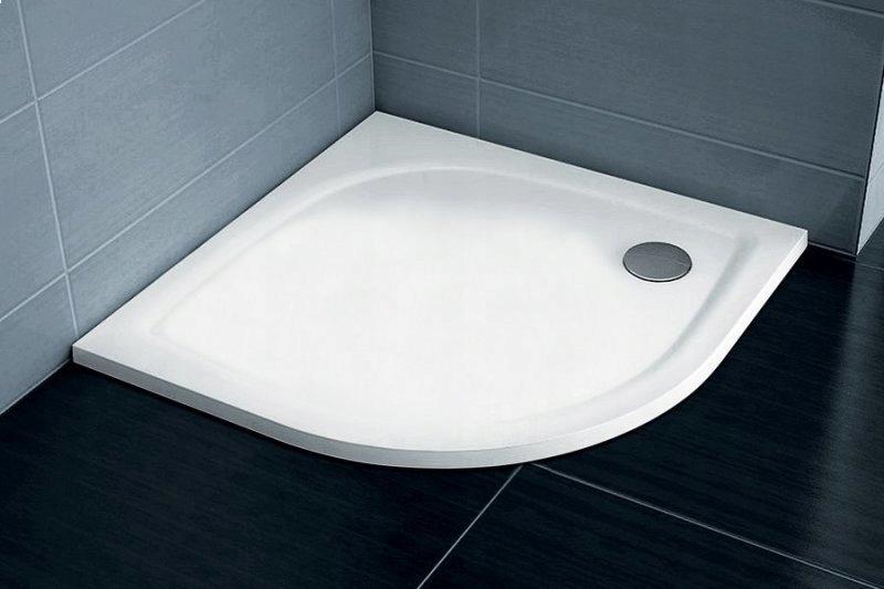 RAVAK Brodzik Ravak Elips Pro Flat - półokrągły, gładki