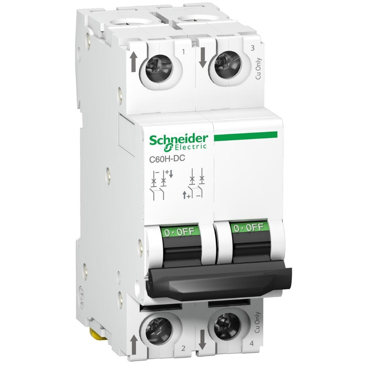 SCHNEIDER ELECTRIC Wyłącznik nadprądowy C60H-DC-C4-2 C 4A 2-biegunowy
