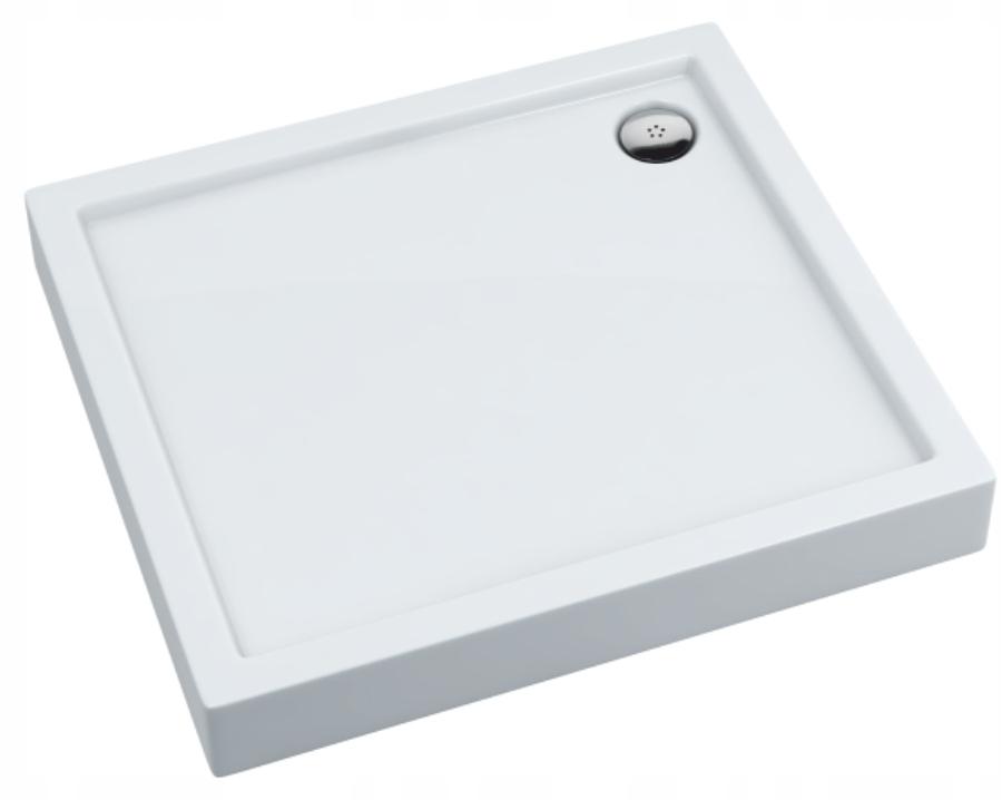 Brodzik akryl STABILSOUND prostokątny 80x70x14 cm SCHEDPOL COMPETIA