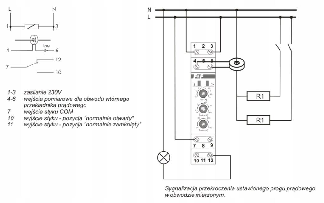 F&F Ogranicznik mocy, montaż na szynie DIN OM-611