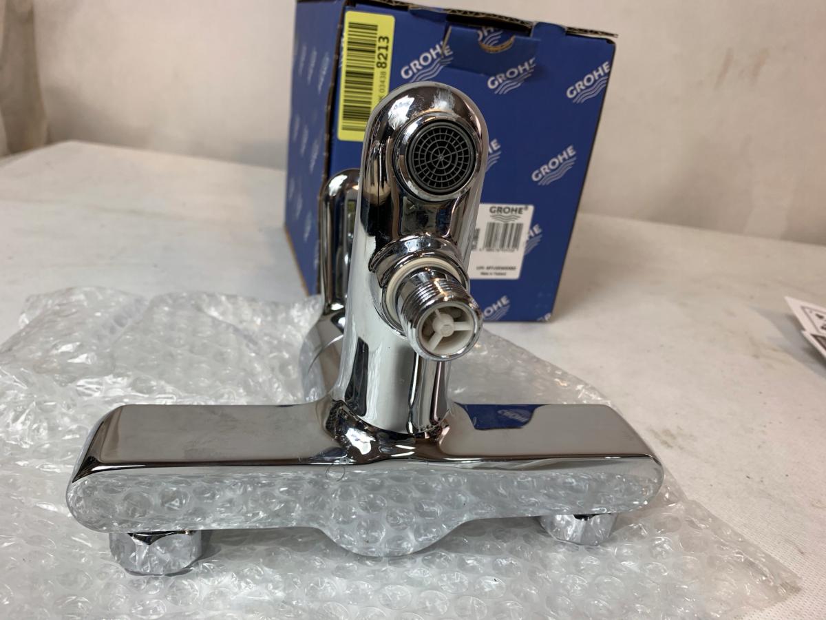 Bateria wannowa ścienna GROHE BauLoop 1-uchwytowa 2-otworowa chrom
