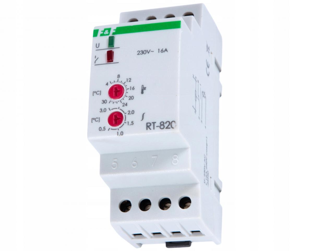Regulator temperatury RT-820 z sondą w kmpl. zakres regulacji temp.: 4÷30°C