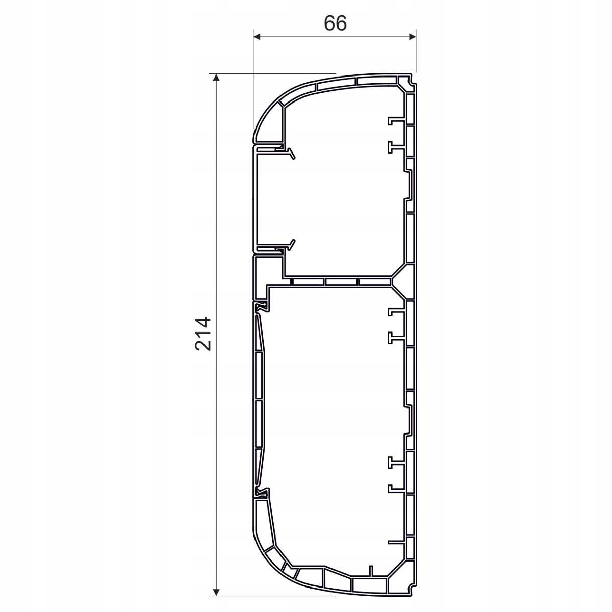 KOPOS KANAŁ PK 210X70 D (2m/6m/96m)